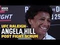 UFC Raleigh: Angela Hill Plans To Say 'Yes' To Every Fight Offer In 2020 - MMA Fighting