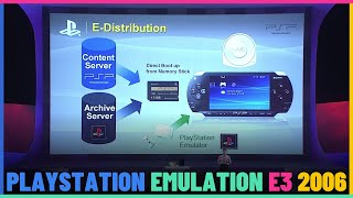 PlayStation Emulation on the PSP at E3 2006.