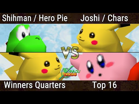 Xanadu Origins - Shihman & Hero Pie Vs. Joshi & Chars - Smash Bros - SSB64