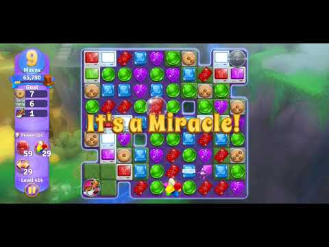 Willy Wonka's World of Candy Level 414 Complete - No Hacks (Android/IOS)