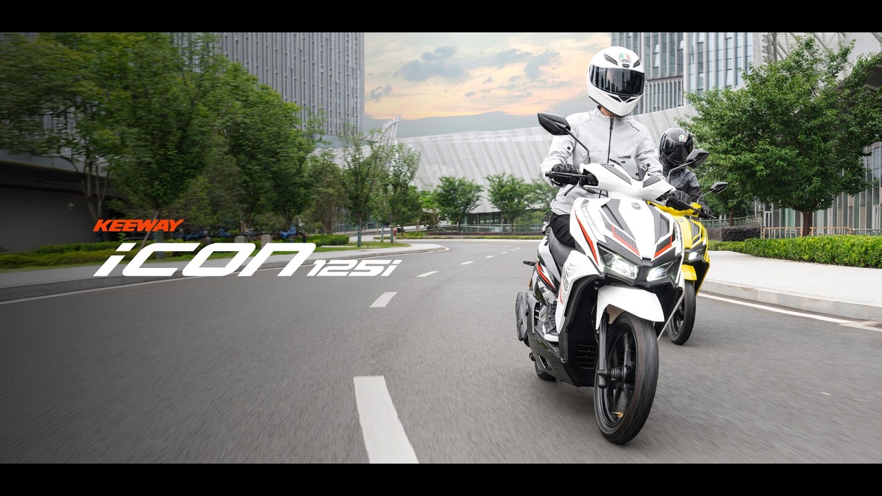 The brand new Keeway Icon 125i
