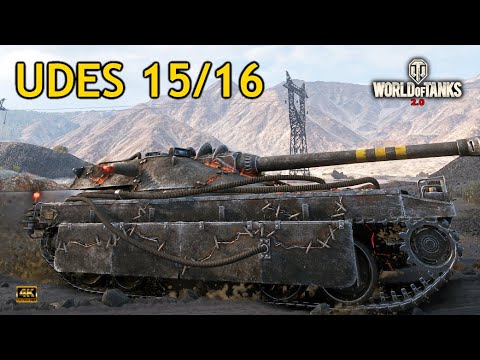 UDES 15/16 9.3K DMG A Close Game - World of Tanks