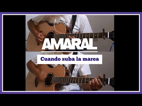 Amaral - Cuando suba la marea (cover con 2 GUITARRAS)