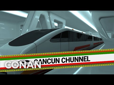 Ted Cruz Should've Used The Cancun Chunnel - CONAN on TBS