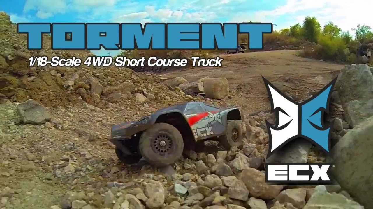 ECX Torment 1:18 4WD RTR šedý