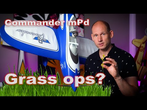 E-Flite Commander mPd - How about grass ops?