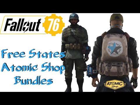 Fallout 76 | The Free States Trailblazer Bundle (Includes Survivalist/Revolutionary) | Atomic Shop