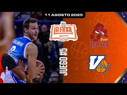 Highlights - Ponce Lions vs. Bayamon Cowboys - Game 5 - BSN2025