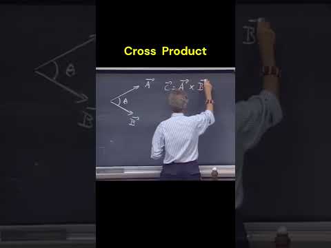 What is cross product?