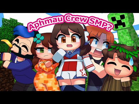 MegaMoeka - Aphmau Crew Starts A Minecraft SMP?! - 01