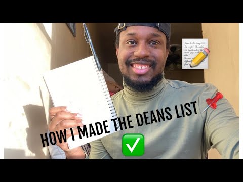 HOW I MADE THE DEAN’S LIST | (MY TIPS)