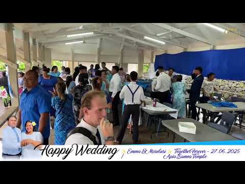 Emma & Maselusi's Wedding Reception | Solosolo Ward Hall | LNS Live