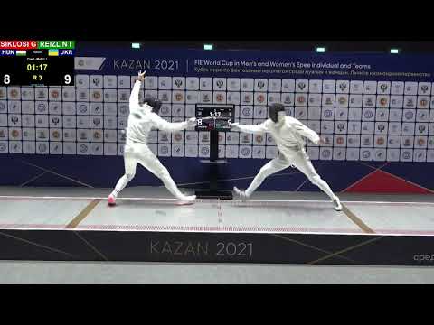 Kazan 2021 SME - GOLD - Siklosi HUN v Reizlin UKR