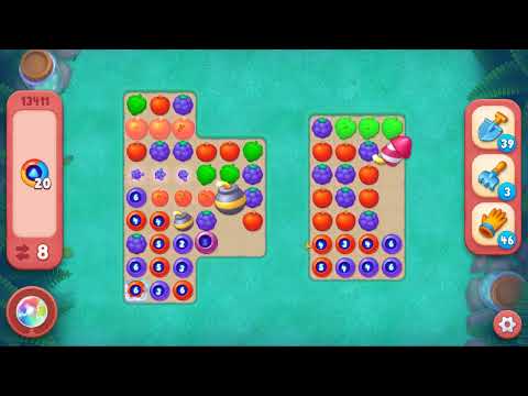 Gardenscapes level 13411 Gameplay #Bubunka