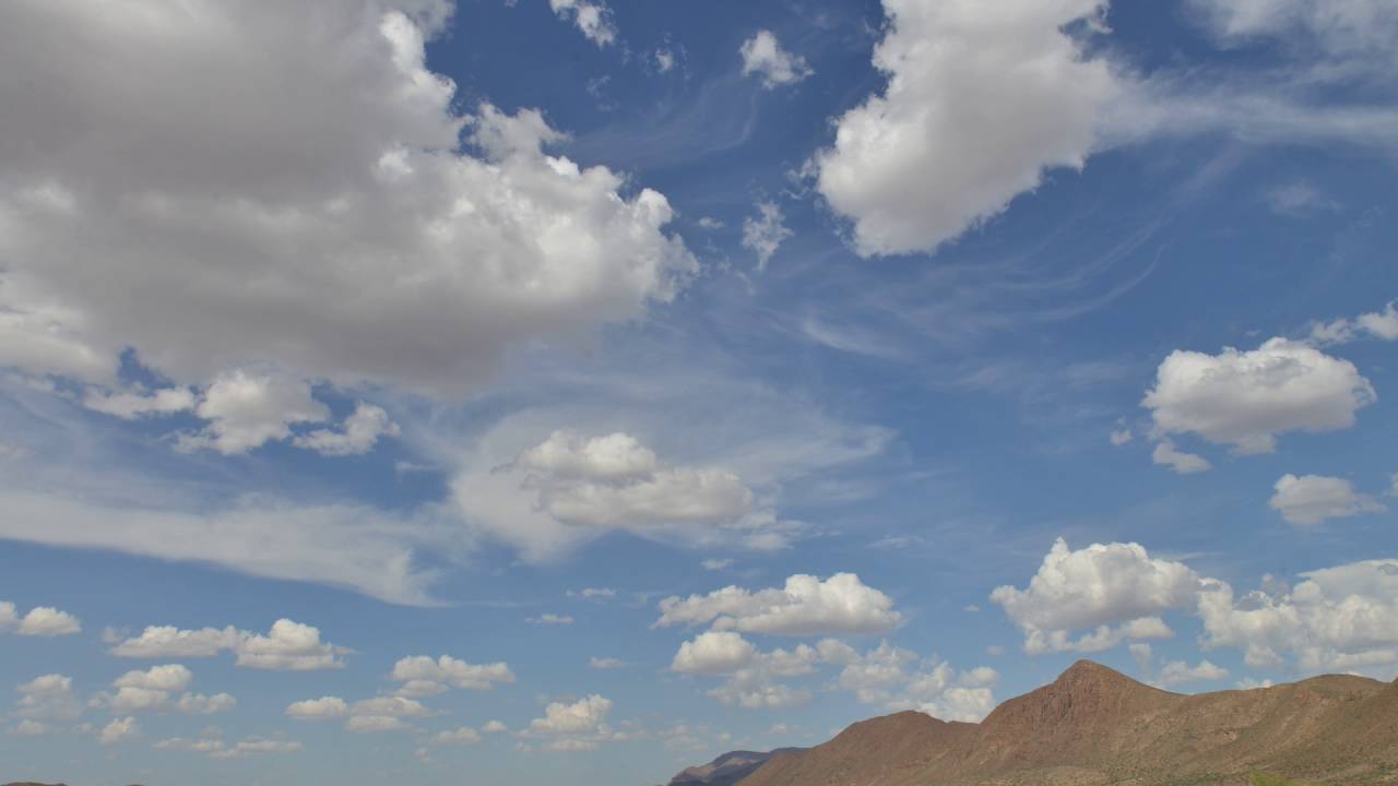 2 Minute Time Lapse of afternoon clouds