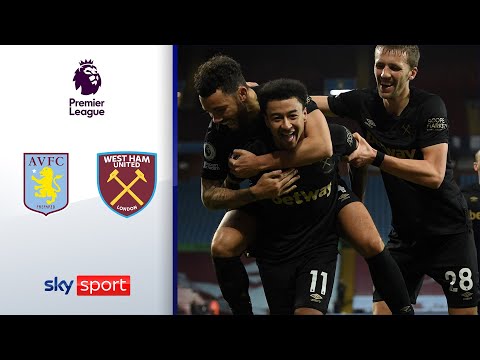 Lingard trifft doppelt zum Hammers Sieg | Aston Villa - West Ham United 1:3 | Highlights - EPL