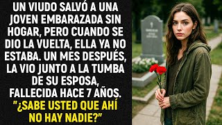 Un viudo salvó a una joven embarazada sin hogar, pero cuando se dio la vuelta, ella ya no estaba...