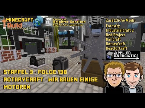 Let´s Play Buildcraft [HD+] S03E138 - RotaryCraft - Wir bauen einige Motoren