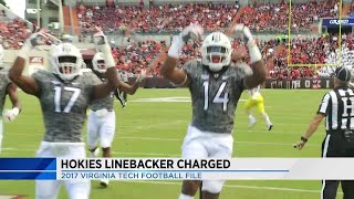 Virginia Tech linebacker Beckett faces marijuana charges, suspended indefinitely