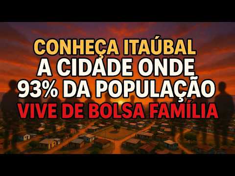 A CIDADE ONDE 93% DA POPULAÇÃO VIVE DE BOLSA FAMÍLIA: CONHEÇA ITAUBAL