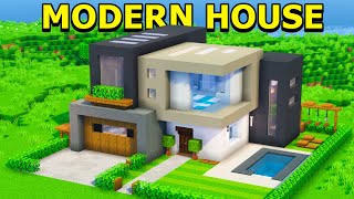 Minecraft | How to Build a Modern Mansion