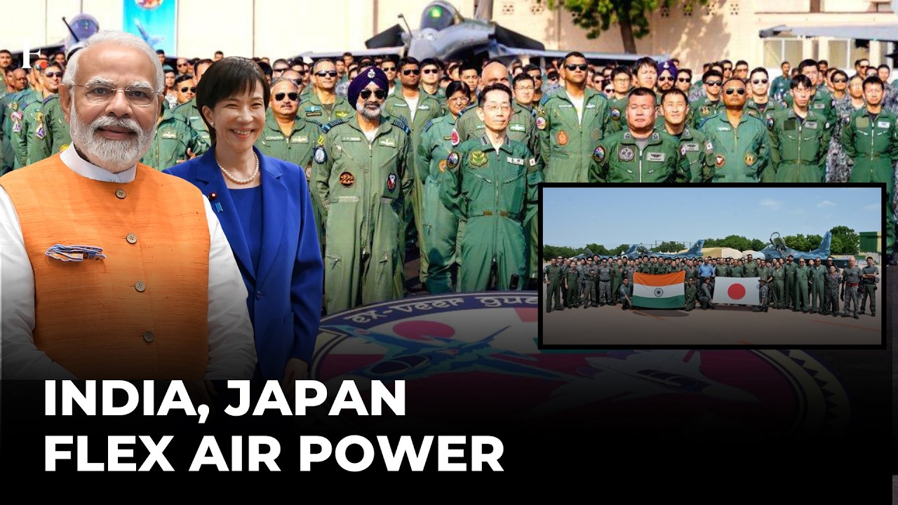 India, Japan Hold Air Exercise 'Veer Guardian 2026' in Jodhpur | FP Video