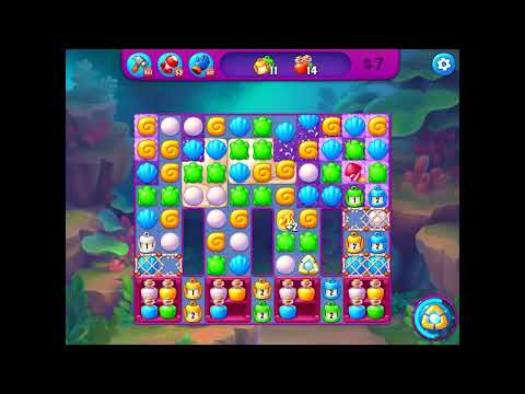 Fishdom Very Hard level 7204 no boosters フィッシュダム ベリーハード [Friend's]