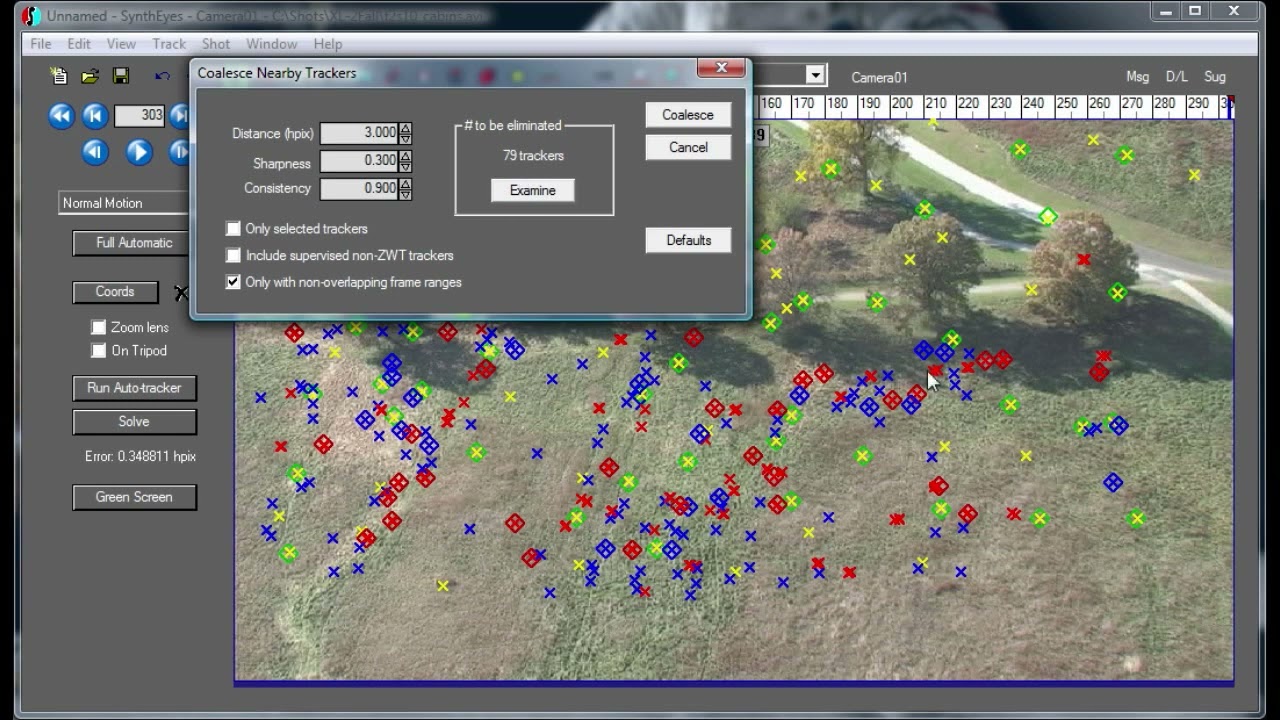 Discover AddMany and Coalesce Trackers in SynthEyes Boris FX