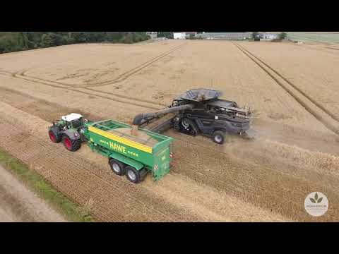 FENDT IDEAL 8T Mähdrescher Roman Sauer Landwirtschaft Hawe Überladewagen Ernte 2019