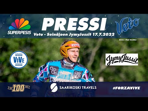 PRESSI Vimpelin Veto - Seinäjoen JymyJussit 17.7.2022