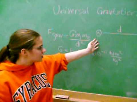 CHELSEA'S PHYSICS SHOW- Universal Gravitation