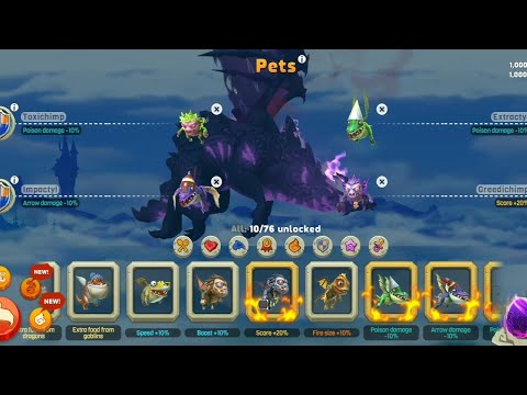 UMBRA DRAGON UNLOCK 🔓 WITH AMAZING FIRE FLAME AND PETS