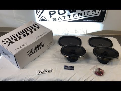 JUST RELEASED - SUNDOWN AUDIO 6X9S!! SA-69CX TOUR!