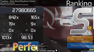 【osu!】Doki-Doki[Rhythmic Pulse] FC