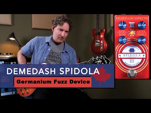 Demedash Effects Spidola Germanium Fuzz 2020 - Red Bild 3