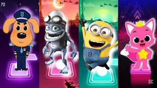 Crazy Frog - Sheriff Labrador - Ping Pong - Minions Tiles Hop Edm Rush