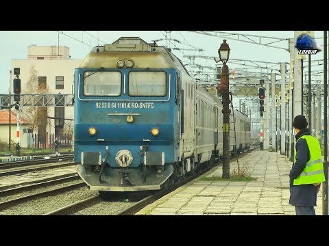GM 64-1101-6 & IR1837 Iași-Timișoara Nord in Gara Timișoara Nord Nord Station - 09 December 2019