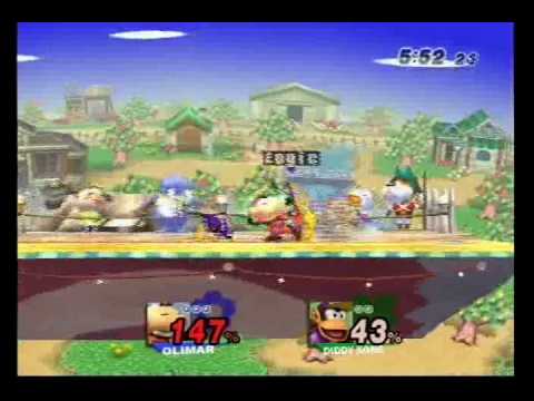 Player's Bowl 2010 Logic (Olimar) vs. NinjaLink (Diddy Kong) 1 - SSBB