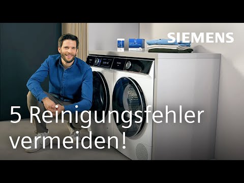 How to clean your washing machine properly: 5 mistakes you should avoid | Siemens Home