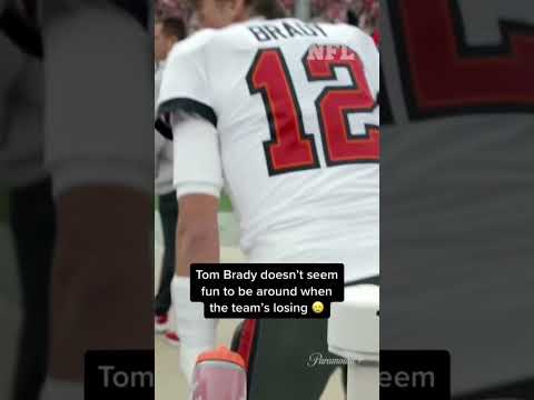 You DO NOT Want To Be Around ANGRY 😡 Tom Brady 😳 #NFL #Shorts