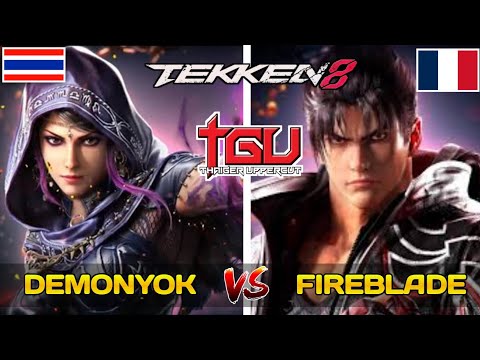 Demonyok (Zafina) Vs Fireblade (Jin) _ TWT 2024 _ TGU 2024 _ Tekken 8 _ Jan Ali Gaming