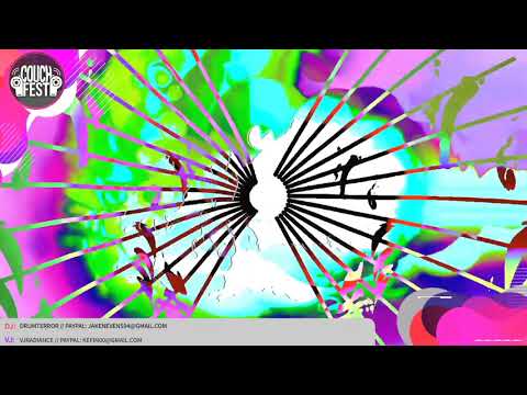 Drumterror with visuals by VJRadiance // CouchFest 2.0: a live streamed bass music fundraiser