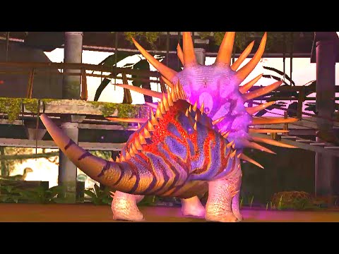 OMEGA 09 VS JUGGERNAUT 32 VS INDORAPTOR GEN 2 BOSS BATTLE | JURASSIC WORLD THE GAME