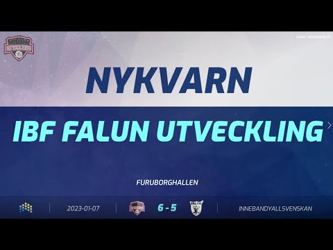 HIGHLIGHTS - Allsvenskan Norra - Nykvarn vs. IBF Falun U - 7 jan