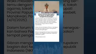 Download lagu Wapres Gibran Tegaskan Tak Pernah Diasingkan ke Papua: Ini NKRI, Bukan Tempat Pembuangan mp3