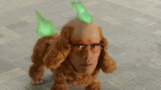 遠藤憲一が実写版「妖怪ウォッチ」で“じんめん犬”に　衝撃のビジュアル公開　「映画 妖怪ウォッチ 空飛ぶクジラとダブル世界の大冒険だニャン！」予告編　#Kenichi Endo　#Yokai Watch