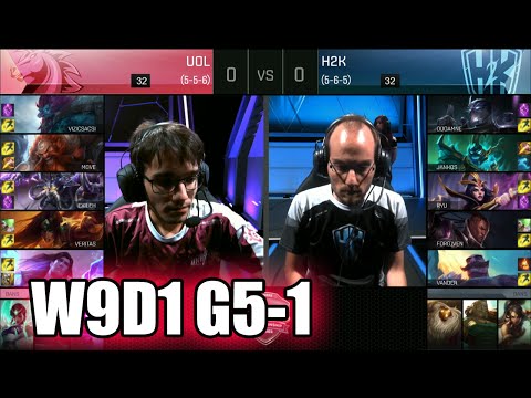 Unicorns of Love vs H2K | Game 1 S6 EU LCS Summer 2016 Week 9 Day 1 | UOL vs H2K G1 W9D1 1080p