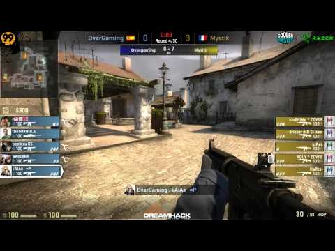 Clan Mystik vs. OverGaming | Gruppe B, DreamHack Valencia 2013 | de_inferno