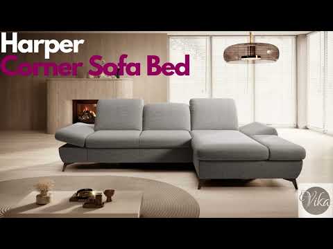 Modern design L shape  Corner Sofa Bed HARPER - Image 2