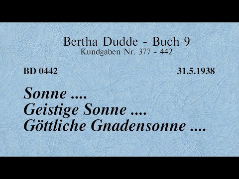 BD 0442 - SONNE .... GEISTIGE SONNE .... GÖTTLICHE GNADENSONNE ....